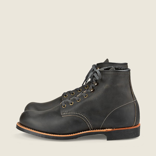 Botas Red Wing Heritage Hombre Grises Oscuro - Blacksmith - 6-Inch Rough & Tough Cuero - 170-CJMOSI